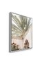 Moroccan Arch Architecture Wall Art | Portrait Framed Canvas Print | Modern Decor for Living Room - 3
