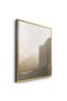 Contemporary Desert Structure Architecture Wall Art | Portrait Framed Canvas Print | Home Decor - 3