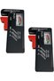 جهاز فحص البطاريات، جهاز اختبار بطاريات عالمي صغير لبطاريات AAA وAA وC وD و9V و1.5V، وبطاريات الأزرار