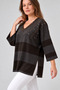 Women's Silvery Shoulder Stone Detailed Knitwear Blouse - 4