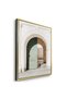 Doorway Architecture Wall Art | Portrait Framed Canvas Print | Luxury Modern Decor for Living Room - 3