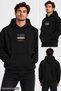 Hanorac Romania Unisex Oversized Printed Hooded Pocket Detail Premium Hoodie Sweatshirt