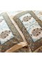 Bedsheet and 2 Pillow Covers - Kalamkari pattern Blue and Yellow - 5