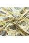 Bedsheet and 2 Pillow Covers - Kalamkari pattern Lime Yellow and Bottle Green - 5