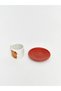Lcw Home Embossed Coffee Cup Set with Assorted Bookstore Figures - 3
