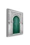 Bab al-Makina Architecture Wall Art | Portrait Framed Canvas Print | Modern Decor for Living Room - 3