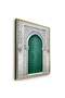 Bab al-Makina Architecture Wall Art | Portrait Framed Canvas Print | Modern Decor for Living Room - 3