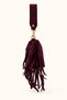 Velora Tasseled Suede Bag 98-127 Std Mürdüm - 2