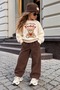Tedy Girls' Knitwear Top and Pants Set - 3