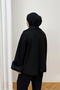 Fur-Cuffed Coat 97-7430 - 7