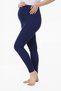 Delux Series Clothing Apparel Combination Adjustable Waist Navy Blue Stretchy High Maternity Leggings - 3