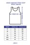 Simple Soft Breathable Men's Gray Ribbed Undershirt Cotton Lycra Camisole Halter Neck Slim Fit Undershirt - 6