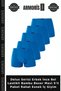 Delux Series Men's Thin Elastic Bamboo Boxer Blue 5'Li Package Comfortable Flexible Underwear