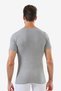 Souvenir Breathable Summer Wear Men's White Black Gray Crew Neck Short Sleeve Undershirt 3-Piece - 6