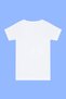 Special Series School Uniforms 6 Pieces White Boys' Short Sleeve Undershirt T-Shirt - 5