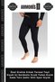 Special Production Men's Thermal Tights Black Inner Warm Winter Plain Style City Style Sportswear
