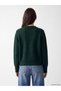 Peak New Season Green Crew Neck Women's Knitwear Sweater - 4
