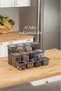 12-Piece Set of 3-Size Jars & Storage Containers & Food Storage Containers 6X650/1300/1900 ml (Includes 40 Labels as a Gift) Bzel