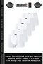 Delux Series Men's Thin Elastic Bamboo Boxer White 5-Pack Skin Color Plain Design Gift