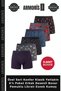Special Series Comfort Classic Adult 6 Pack Men's Patterned Boxer Cotton Lycra Flexible Fabric