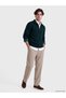Sparkling Choices from Shining Store Devrik Roba Collar Men's Thick Sweatshirt - 3
