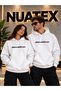Printed 3 Thread Threaded Regular Fit Hooded Kangaroo Pocket Sweatshirt