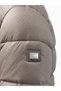 Men's Beige Hooded Regular Fit Coat - 4