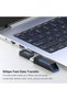 محول USB 3.0 بزاوية 90 درجة (4 قطع)، زاوية عمودية وأفقية، موصل تمديد USB ذكر إلى أنثى - 3