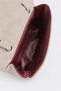 Women's Sapphire Mink Suede Flap Shoulder Bag with Lockable Adjustable Crossbody Strap and Back Pocket - 6
