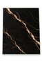 Marble Patterned Tempered Glass Cutting Board 25X35 cm Presentation Board with Non-Slip Feet - 2