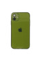 Apple iphone 12 case fly lens silicone - green
