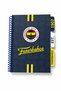 Licensed Double Spiral Planner Notebook Set with Lined Grids and Tabs, A5 Hard Cover, Badge Gift - 4