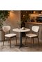 طاولة كافيه ميلامين دائري 70*70 WM-01 BEIGE - 2