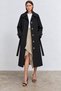Belted Oversize Long Trench Coat - 2