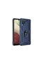 Samsung Galaxy A22 Case Sofia Silicone Cover with Ring - Navy Blue