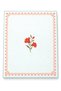 Kitchen Patterned Tempered Glass Cutting Board 25X35 cm Floral and Textured Presentation Board - 2