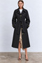 Belted Oversize Long Trench Coat