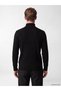 Ozmarka New Season Burgundy Turtleneck Men's Knitwear Sweater - 4