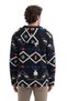 Men's Black Jazz 50940 Hoodie. Sweat Cardigan Sweatshirt - 3