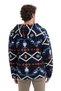 Men's Navy Blue Jazz 50940 Hoodie. Sweat Cardigan Sweatshirt - 3