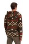 Men's Khaki Caz 50940 Hoodie. Sweat Cardigan Sweatshirt - 3