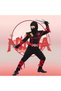 Kids Ninja Costumes Set Halloween Ninja Cosplay Costume with Luxury Ninjas Accessories Toys for Boys Girls - 3