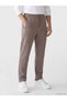 Ozmarka New Season Brown Regular Fit Men's Sweatpants - 2