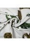 Reversible baby Dohar - Green Elephant and Umbrella Print - 4