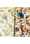 Flower And Birds Pattern Print Baby Dohar