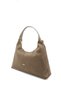 Women's Mink Suede Long Strap Hand and Shoulder Bag - 4