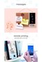 A6 203dpi Sticker Printer - Mini Thermal Printer, A6 Sticker Maker Machine, Portable Bluetooth Pocket Phone Printer for Anatomy Flashcards, Journal, Notes, Kids Gift, Receipts, Blue - 8