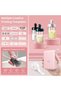 JADENS Label Maker Machine with Tape, Portable Bluetooth Label Printer for Storage, Light Pink - 4