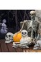 Festival Decoration Skull Skeleton Skull Head Realistic Looking Fake Skull Decor for Home Table Party Bar Decor Props Plastic - 8