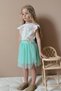 Lily Flower Girl's Tulle Skirt Set 2625Y- - 5
